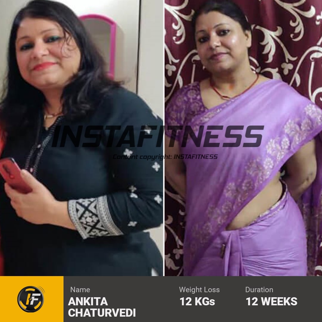 ankita chaturvedi weight loss transformation