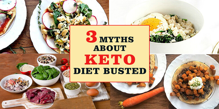 top 3 keto diet myths