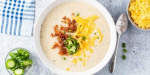 Keto Cauliflower Soup