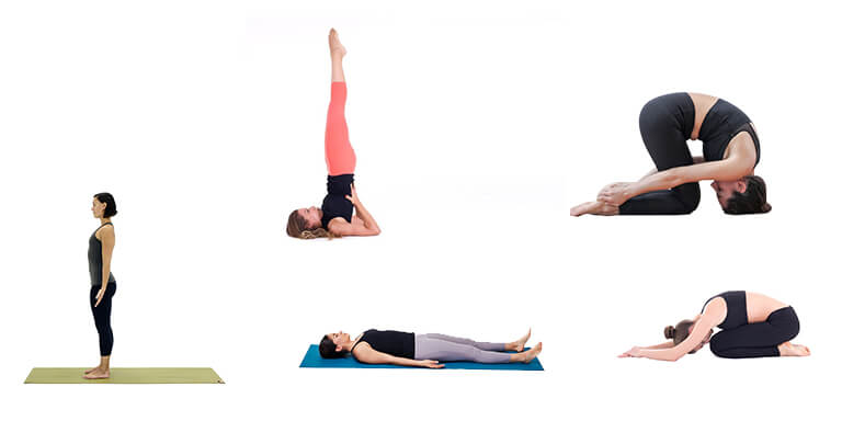 5 Yoga Poses to Relieve Stress | Vionic Shoes - Healthy Footnotes