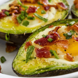 Baked Avocado Eggs Recipe