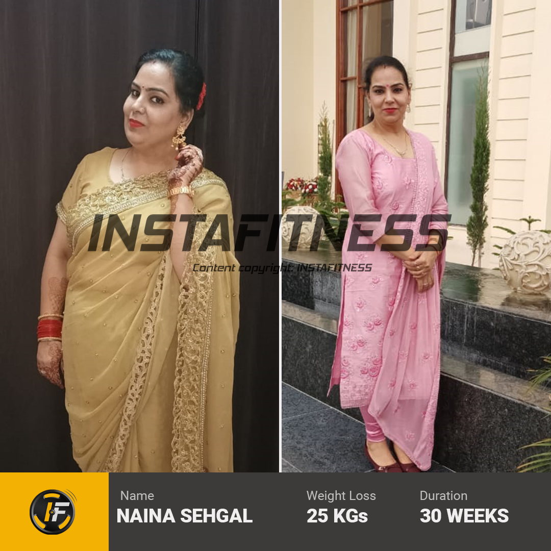 naina sehgal's transformation