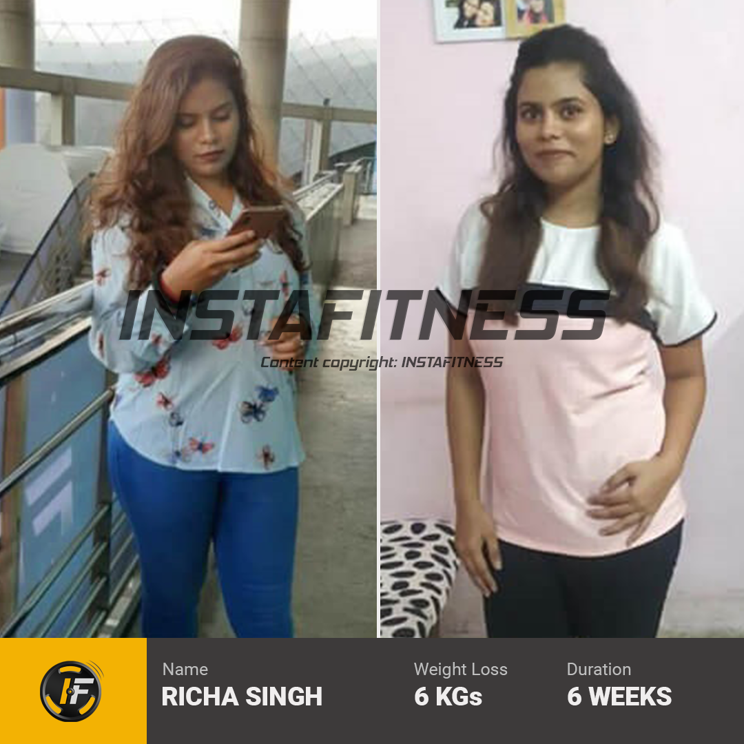 richa singh's transformation