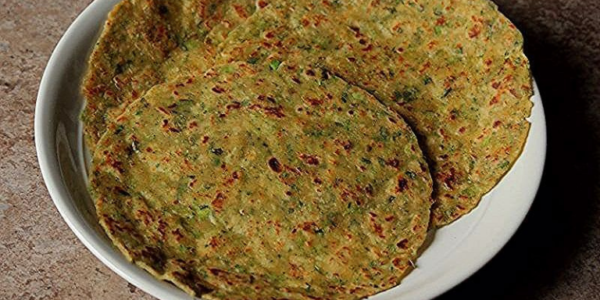 Keto Broccoli Cheese Paratha Recipe