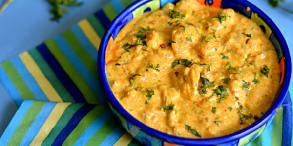 Potato Curd Tadka Recipe