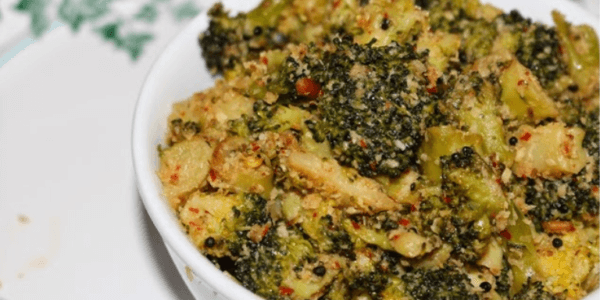 Broccoli Poriyal Recipe