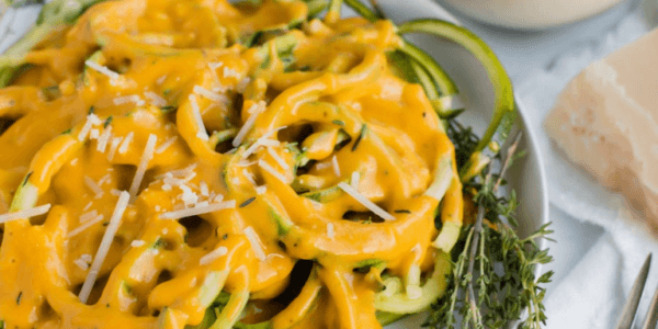 keto pumpkin zucchini alfredo recipe