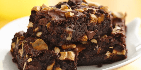 Eggless Chocolate Walnut Brownie Recipe